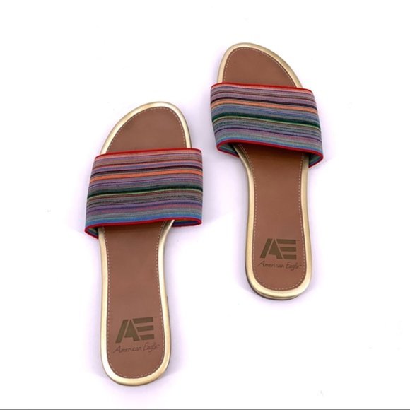 American Eagle By Payless Shoes - AMERICAN EAGLE Multi Color Slip On